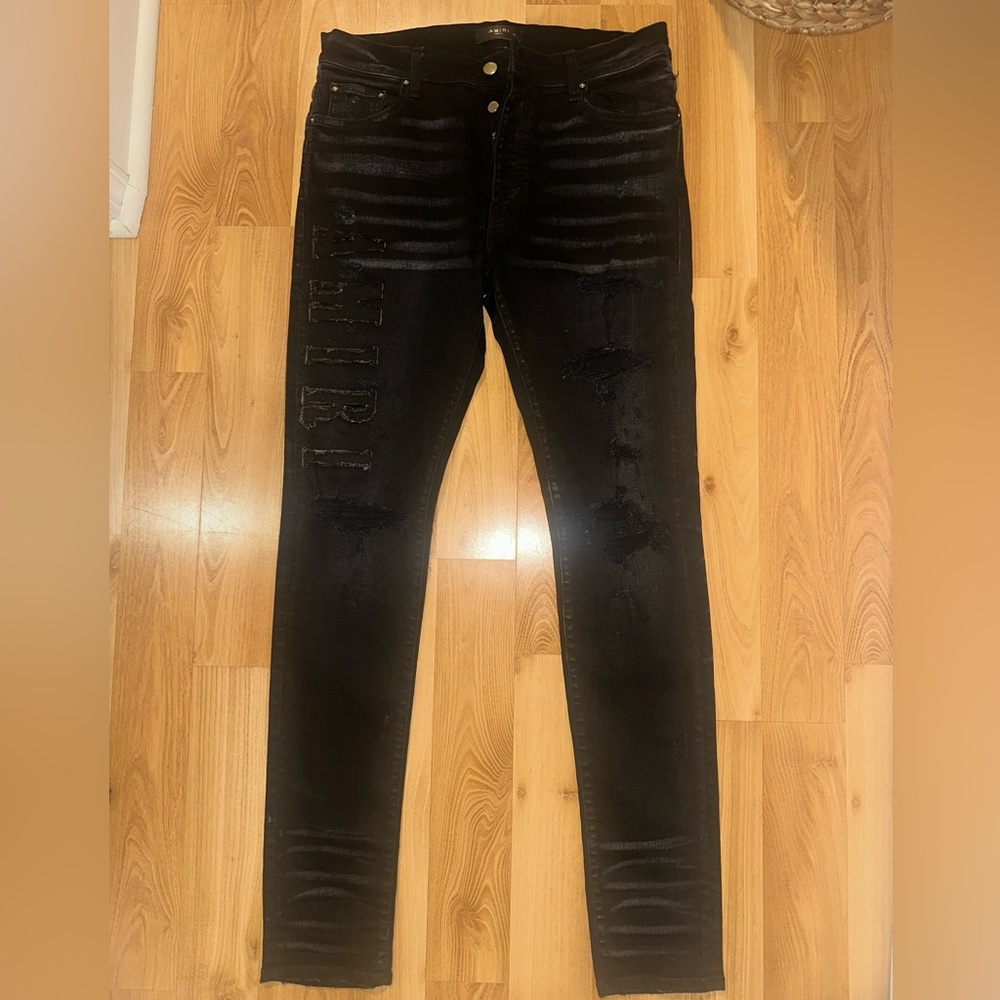 AMIRI Black Skinny Jeans for Women